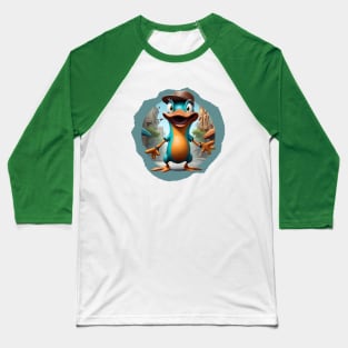 Perry the Platypus Baseball T-Shirt